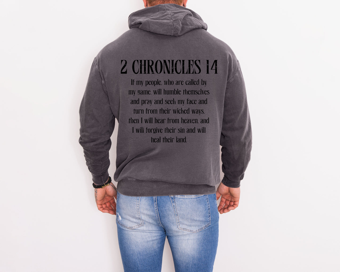 Revival Hoodie for Men – 2 Chronicles 7:14 Christian Hoodie